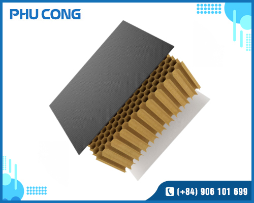 Honeycomb paper sheet
