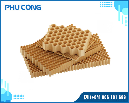 Honeycomb paper sheet